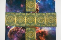 Magical Mountain Altar Cloth, Tarot Cloth, Altar Decor, Double Sided Altar Cloth, Wall Hanging, Dice Mat, Centerpiece