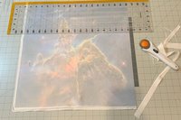 Magical Mountain Altar Cloth, Tarot Cloth, Altar Decor, Double Sided Altar Cloth, Wall Hanging, Dice Mat, Centerpiece