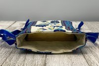 Floral Mandala Tarot Bag/ Custom Tarot Bag/ Keepsake Bag / Drawstring Bag / Oracle Bag / Crystal Bag / Gift Bag / Tarot Pouch