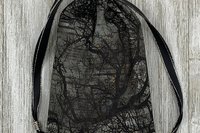 Dark Forest Tarot Bag/ Custom Tarot Pouch/ Keepsake Bag / Drawstring Bag / Oracle Bag / Crystal Bag / Tarot Pouch / Cosmetic Bag