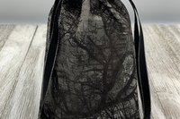 Dark Forest Tarot Bag/ Custom Tarot Pouch/ Keepsake Bag / Drawstring Bag / Oracle Bag / Crystal Bag / Tarot Pouch / Cosmetic Bag