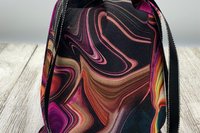 Colorful Tarot Bag/ Custom Tarot Pouch/ Keepsake Bag / Drawstring Bag / Oracle Bag / Crystal Bag / Tarot Pouch / Cosmetic Bag