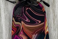 Colorful Tarot Bag/ Custom Tarot Pouch/ Keepsake Bag / Drawstring Bag / Oracle Bag / Crystal Bag / Tarot Pouch / Cosmetic Bag