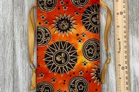 Sun Moon Stars Tarot Bag/ Custom Tarot Pouch/ Keepsake Bag / Drawstring Bag / Oracle Bag / Crystal Bag / Tarot Pouch / Cosmetic Bag