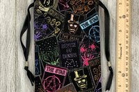 Card Design Tarot Bag/ Custom Tarot Pouch/ Keepsake Bag / Drawstring Bag / Oracle Bag / Crystal Bag / Tarot Pouch / Cosmetic Bag