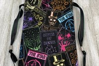 Card Design Tarot Bag/ Custom Tarot Pouch/ Keepsake Bag / Drawstring Bag / Oracle Bag / Crystal Bag / Tarot Pouch / Cosmetic Bag