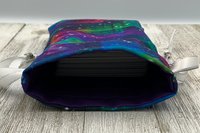 Northern Lights Tarot Bag/ Custom Tarot Pouch/ Keepsake Bag / Drawstring Bag / Oracle Bag / Crystal Bag / Tarot Pouch / Cosmetic Bag