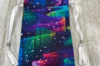 Northern Lights Tarot Bag/ Custom Tarot Pouch/ Keepsake Bag / Drawstring Bag / Oracle Bag / Crystal Bag / Tarot Pouch / Cosmetic Bag