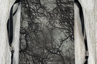 Dark Forest Tarot Bag/ Custom Tarot Pouch/ Keepsake Bag / Drawstring Bag / Oracle Bag / Crystal Bag / Tarot Pouch / Cosmetic Bag