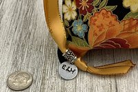 Autumn Flowers Tarot Bag/ Custom Tarot Pouch/ Keepsake Bag / Drawstring Bag / Oracle Bag / Crystal Bag / Tarot Pouch / Cosmetic Bag