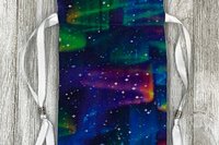 Northern Lights Tarot Bag/ Custom Tarot Pouch/ Keepsake Bag / Drawstring Bag / Oracle Bag / Crystal Bag / Tarot Pouch / Cosmetic Bag