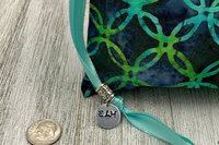 Circles Tarot Bag/ Custom Tarot Pouch/ Keepsake Bag / Drawstring Bag / Oracle Bag / Crystal Bag / Tarot Pouch / Cosmetic Bag