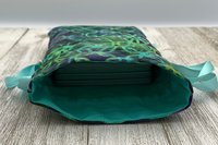 Circles Tarot Bag/ Custom Tarot Pouch/ Keepsake Bag / Drawstring Bag / Oracle Bag / Crystal Bag / Tarot Pouch / Cosmetic Bag