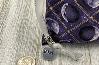 Moon Phase Tarot Bag/ Custom Tarot Pouch/ Keepsake Bag / Drawstring Bag / Oracle Bag / Crystal Bag / Tarot Pouch / Cosmetic Bag