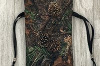 Woodland Tarot Bag/ Custom Tarot bag/ Keepsake Bag / Drawstring Bag / Oracle Bag / Crystal Bag / Gift Bag / Tarot Pouch / Cosmetic Bag