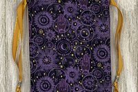 Witchy Zodiac Hamsa Tarot Bag/ Custom Tarot Pouch/ Keepsake Bag / Drawstring Bag / Oracle Bag / Crystal Bag / Tarot Pouch / Cosmetic Bag