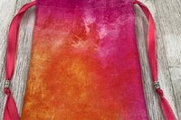 Sunrise Tarot Bag/ Custom Tarot Pouch/ Keepsake Bag / Drawstring Bag / Oracle Bag / Crystal Bag / Tarot Pouch / Cosmetic Bag