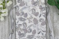 Winter Leaves Tarot Bag/ Custom Tarot Pouch/ Keepsake Bag / Drawstring Bag / Oracle Bag / Crystal Bag / Tarot Pouch / Cosmetic Bag