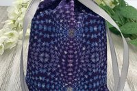 Pinwheel Tarot Bag/ Custom Tarot Pouch/ Keepsake Bag / Drawstring Bag / Oracle Bag / Crystal Bag / Tarot Pouch / Cosmetic Bag