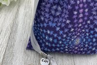 Pinwheel Tarot Bag/ Custom Tarot Pouch/ Keepsake Bag / Drawstring Bag / Oracle Bag / Crystal Bag / Tarot Pouch / Cosmetic Bag