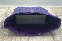 Pinwheel Tarot Bag/ Custom Tarot Pouch/ Keepsake Bag / Drawstring Bag / Oracle Bag / Crystal Bag / Tarot Pouch / Cosmetic Bag