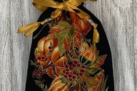 Harvest Tarot Bag/ Custom Tarot Pouch/ Keepsake Bag / Drawstring Bag / Oracle Bag / Crystal Bag / Tarot Pouch / Cosmetic Bag