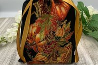 Harvest Tarot Bag/ Custom Tarot Pouch/ Keepsake Bag / Drawstring Bag / Oracle Bag / Crystal Bag / Tarot Pouch / Cosmetic Bag