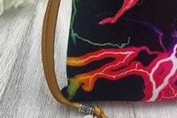 Lightning Tarot Bag/ Custom Tarot Pouch/ Keepsake Bag / Drawstring Bag / Oracle Bag / Crystal Bag / Tarot Pouch / Cosmetic Bag