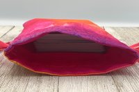 Sunrise Tarot Bag/ Custom Tarot Pouch/ Keepsake Bag / Drawstring Bag / Oracle Bag / Crystal Bag / Tarot Pouch / Cosmetic Bag