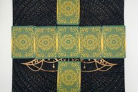 Triple Moon Altar Cloth, Tarot Cloth, Altar Decor, Double Sided Altar Cloth, Wall Hanging, Dice Mat, Centerpiece