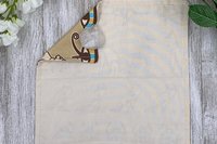 MINI Altar Cloth - Egyptian, Traveling Altar Cloth, Portable Altar Cloth, Small Spaces Altar, Home Office Altar