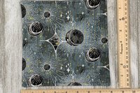 MINI Altar Cloth - Star Burst, Tarot Cloth, Traveling Altar Cloth, Portable Altar Cloth, Small Spaces Altar, Home Office Altar