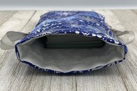 Snowflake Tarot Bag/ Custom Tarot Pouch/ Keepsake Bag / Drawstring Bag / Oracle Bag / Crystal Bag / Tarot Pouch / Cosmetic Bag