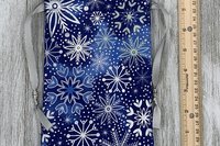 Snowflake Tarot Bag/ Custom Tarot Pouch/ Keepsake Bag / Drawstring Bag / Oracle Bag / Crystal Bag / Tarot Pouch / Cosmetic Bag