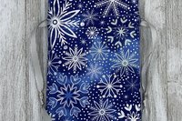 Snowflake Tarot Bag/ Custom Tarot Pouch/ Keepsake Bag / Drawstring Bag / Oracle Bag / Crystal Bag / Tarot Pouch / Cosmetic Bag