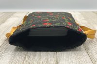 Berry Tarot Bag/ Custom Tarot Pouch/ Keepsake Bag / Drawstring Bag / Oracle Bag / Crystal Bag / Tarot Pouch / Cosmetic Bag