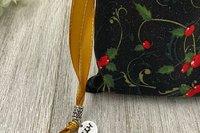 Berry Tarot Bag/ Custom Tarot Pouch/ Keepsake Bag / Drawstring Bag / Oracle Bag / Crystal Bag / Tarot Pouch / Cosmetic Bag