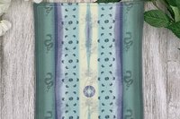 MINI Altar Cloth - Healing Magatama, Tarot Cloth, Traveling Altar Cloth, Portable Altar Cloth, Small Spaces Altar, Home Office Altar