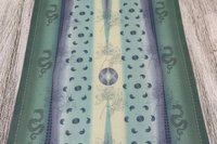 MINI Altar Cloth - Healing Magatama, Tarot Cloth, Traveling Altar Cloth, Portable Altar Cloth, Small Spaces Altar, Home Office Altar