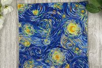 MINI Altar Cloth - Starry Night, Tarot Cloth, Traveling Altar Cloth, Portable Altar Cloth, Small Spaces Altar, Home Office Altar