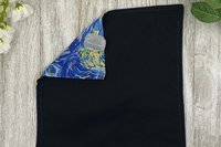 MINI Altar Cloth - Starry Night, Tarot Cloth, Traveling Altar Cloth, Portable Altar Cloth, Small Spaces Altar, Home Office Altar