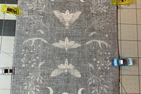 MINI Altar Cloth - Moths, Traveling Altar Cloth, Portable Altar Cloth, Small Spaces Altar, Home Office Altar