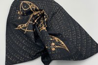 Triple Moon Altar Cloth, Tarot Cloth, Altar Decor, Double Sided Altar Cloth, Wall Hanging, Dice Mat, Centerpiece