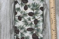 Pinecone Tarot Bag/ Custom Tarot bag/ Keepsake Bag / Drawstring Bag / Oracle Bag / Crystal Bag / Gift Bag / Tarot Pouch / Cosmetic Bag