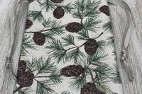 Pinecone Tarot Bag/ Custom Tarot bag/ Keepsake Bag / Drawstring Bag / Oracle Bag / Crystal Bag / Gift Bag / Tarot Pouch / Cosmetic Bag