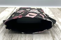Witchy Tarot Bag/ Custom Tarot Pouch/ Keepsake Bag / Drawstring Bag / Oracle Bag / Crystal Bag / Tarot Pouch / Cosmetic Bag