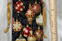Ornament Tarot Bag/ Custom Tarot Pouch/ Keepsake Bag / Drawstring Bag / Oracle Bag / Crystal Bag / Tarot Pouch / Cosmetic Bag