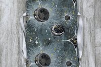Star Burst Tarot Bag/ Custom Tarot Pouch/ Keepsake Bag / Drawstring Bag / Oracle Bag / Crystal Bag / Tarot Pouch / Cosmetic Bag