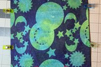 MINI Altar Cloth - Celestial, Tarot Cloth, Traveling Altar Cloth, Portable Altar Cloth, Small Spaces Altar, Home Office Altar