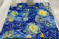 MINI Altar Cloth - Starry Night, Tarot Cloth, Traveling Altar Cloth, Portable Altar Cloth, Small Spaces Altar, Home Office Altar